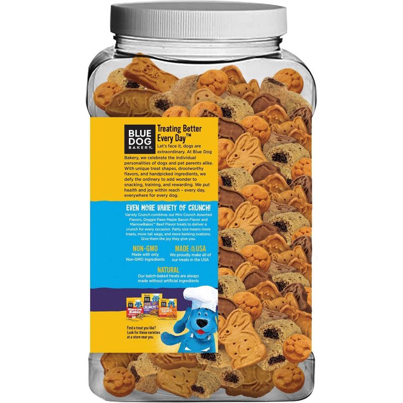 Blue Dog Bakery Variety Crunch Dry Dog Treats - 24oz