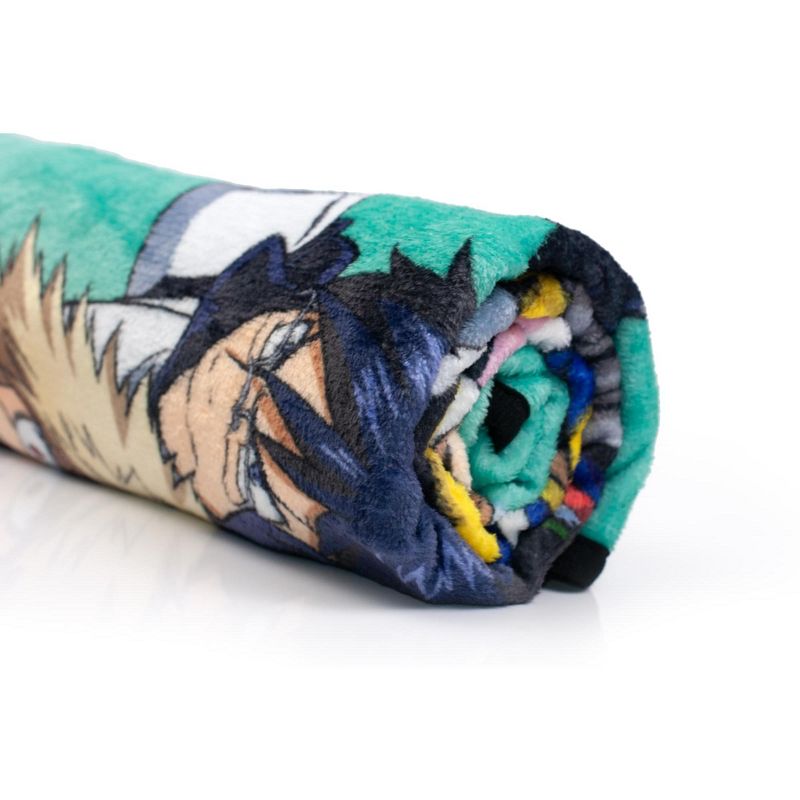 Just Funky My Hero Academia U.A. Academy Heroes Large Fleece Throw Blanket | 60 x 45 Inches