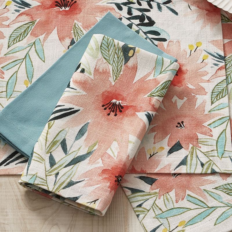 Split P Tropical Drift Napkin Set - White