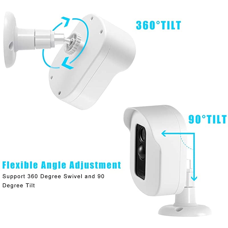 XT2 Wall Mount Bracket3 Pack Full Weather Proof HousingMount with Sync Module Outlet Mount for XT2XT Indoor Outdoor Cameras Security System White