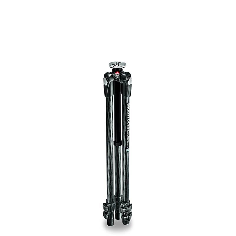 290 Xtra Carbon Fiber 3-Section Tripod (MT290XTC3US),Black