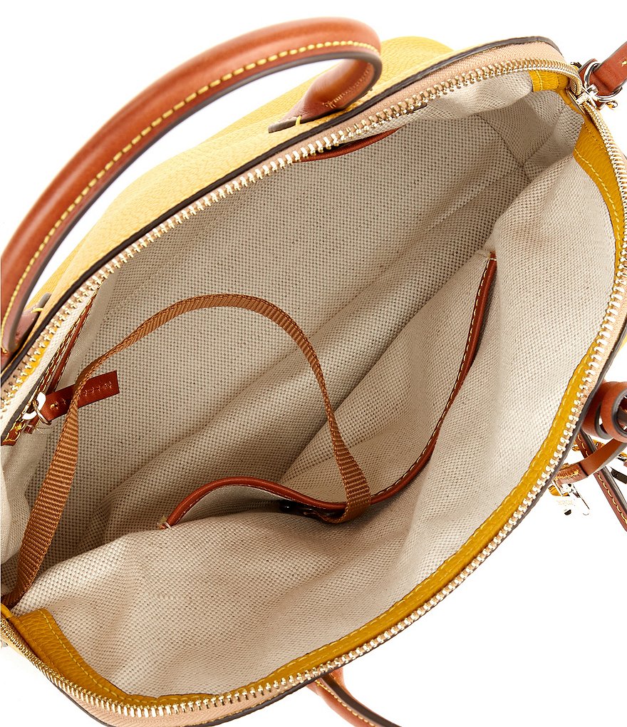 Dooney & Bourke Pebble Collection Large Domed Satchel Bag