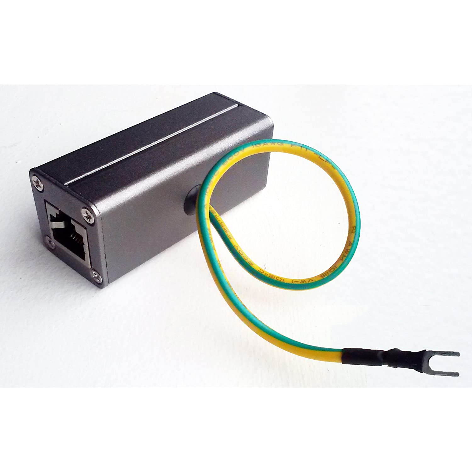 RiteAV - Outdoor Ethernet POE+ / RJ-45 Surge Protector (Shielded) for Thunder & Lightning Protection (Gigabyte)