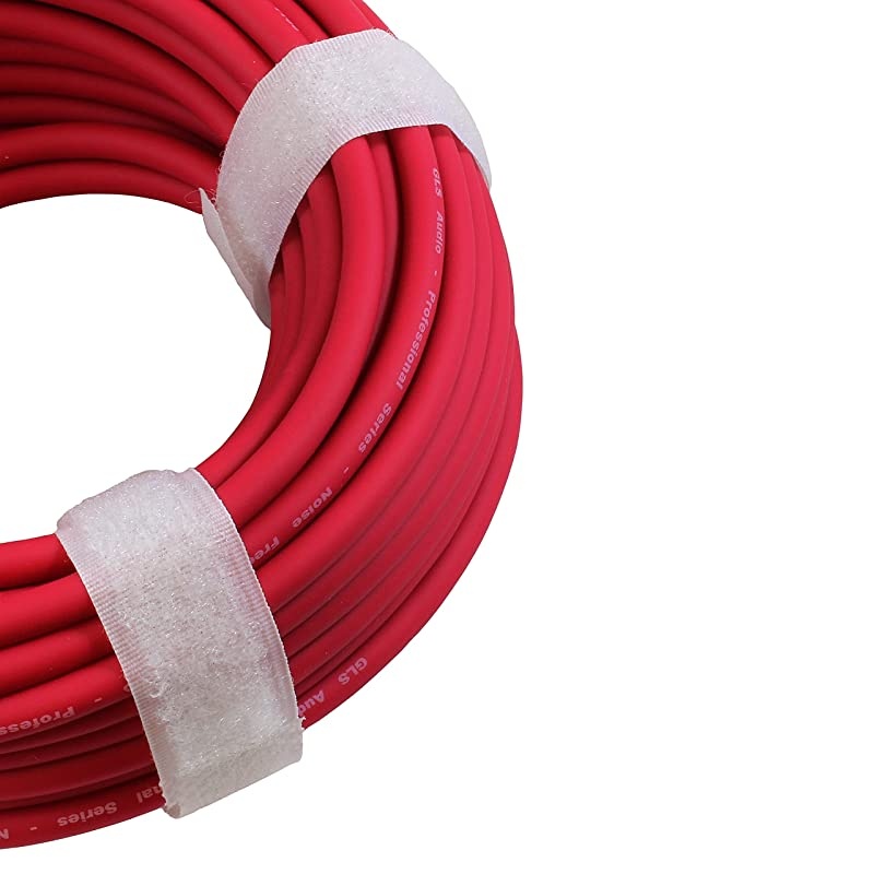 6ft Patch Cable Cords - XLR Male to XLR Female Color Cables - 6' Balanced Snake Cord - 6 Pack