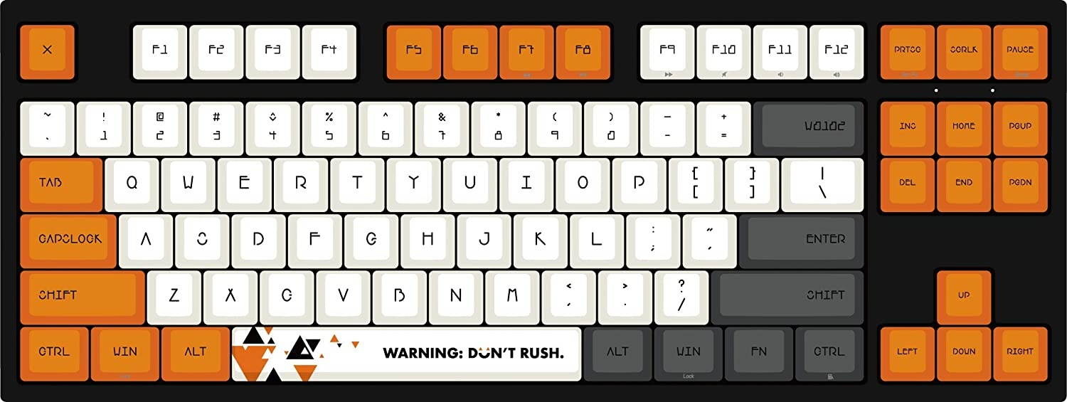 Varmilo VCS87 Cliff Bot: Awake TKL Dye Sub PBT Mechanical Keyboard (Cherry MX Brown)