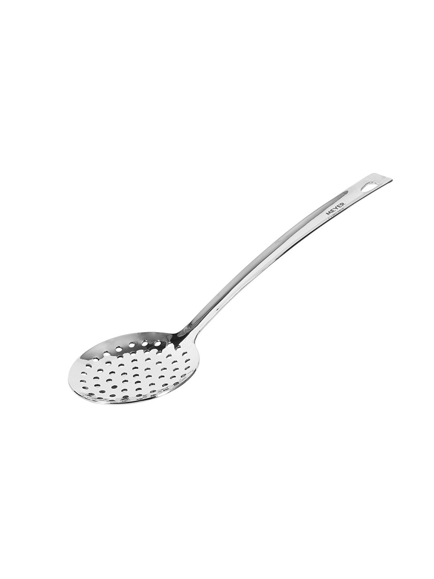HAZEL Silver Stainless Steel Spatula with Beveled Edge