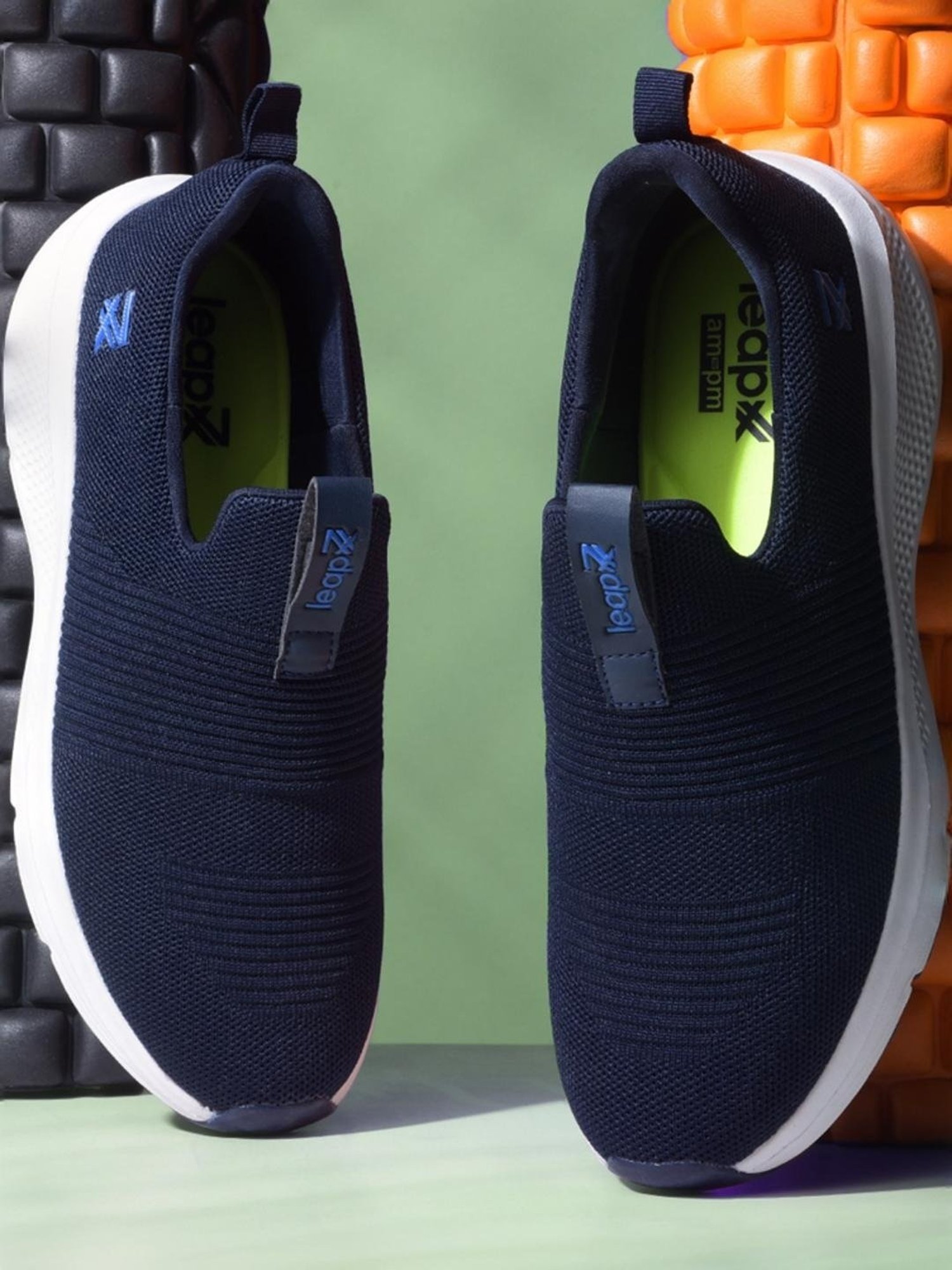 Leap7X by Liberty Men's Navy Walking Shoes