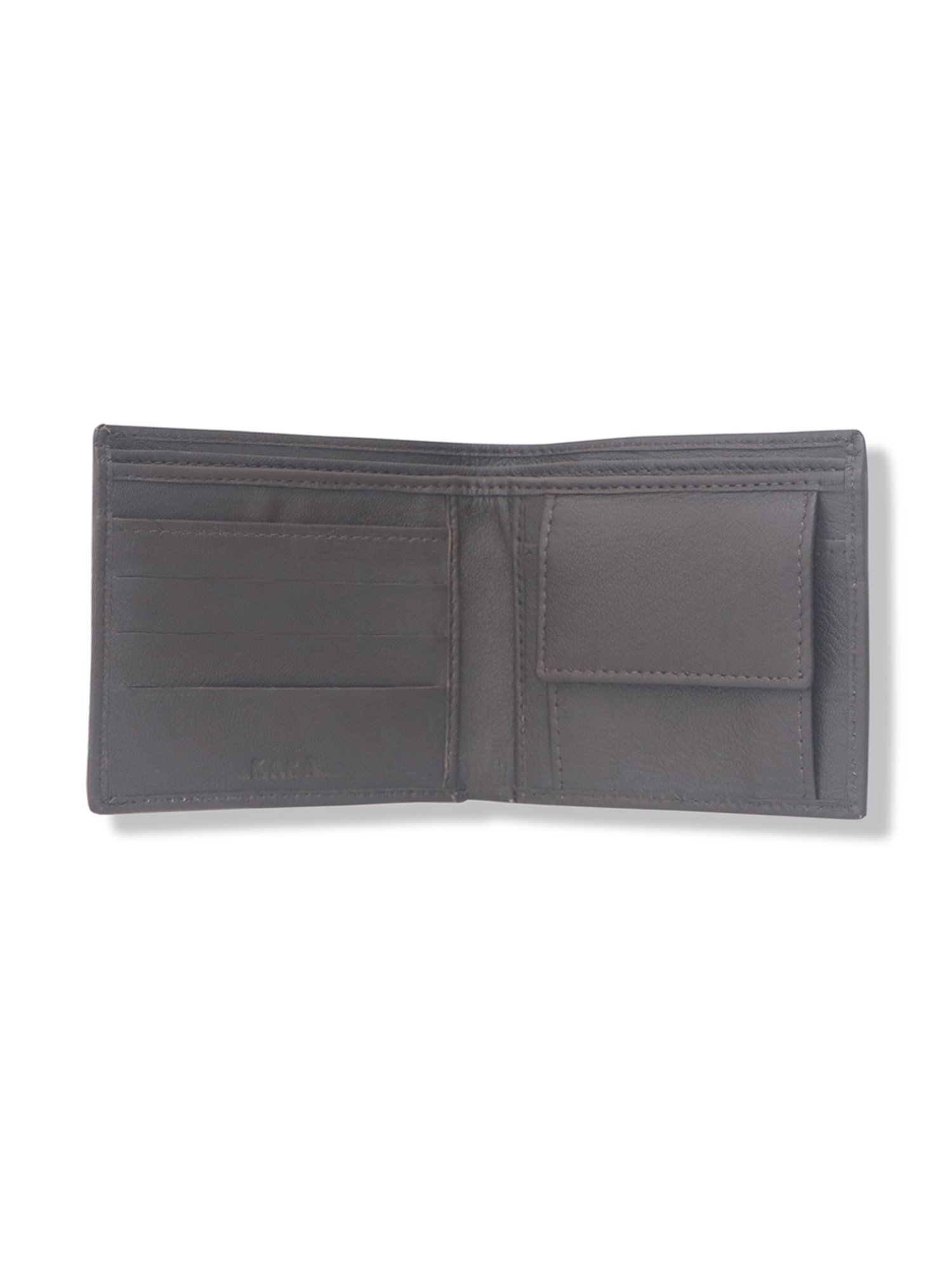 Kara Brown Formal Leather Bi-Fold Wallet for Men