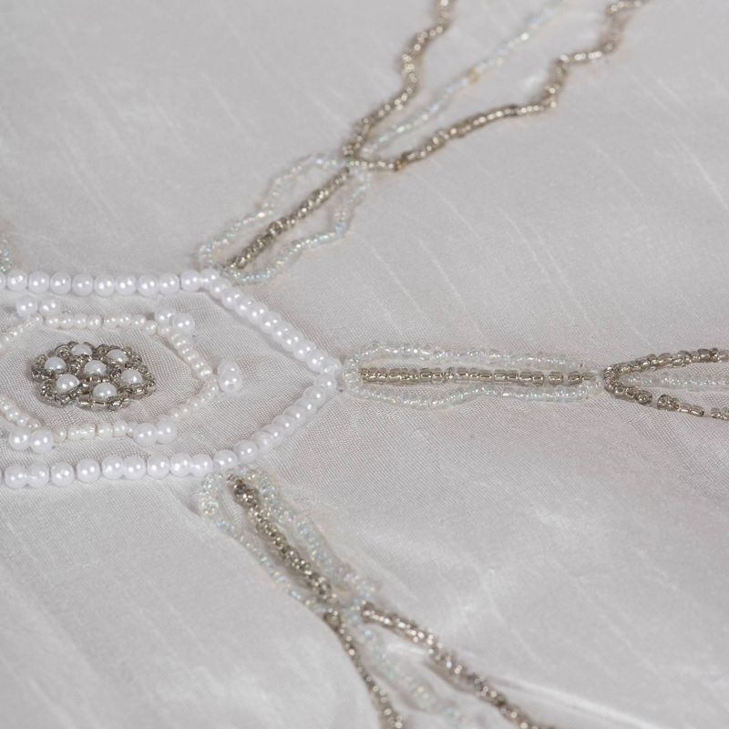 Saro Lifestyle Galvanized Christmas Tree Ring With Gold Rim