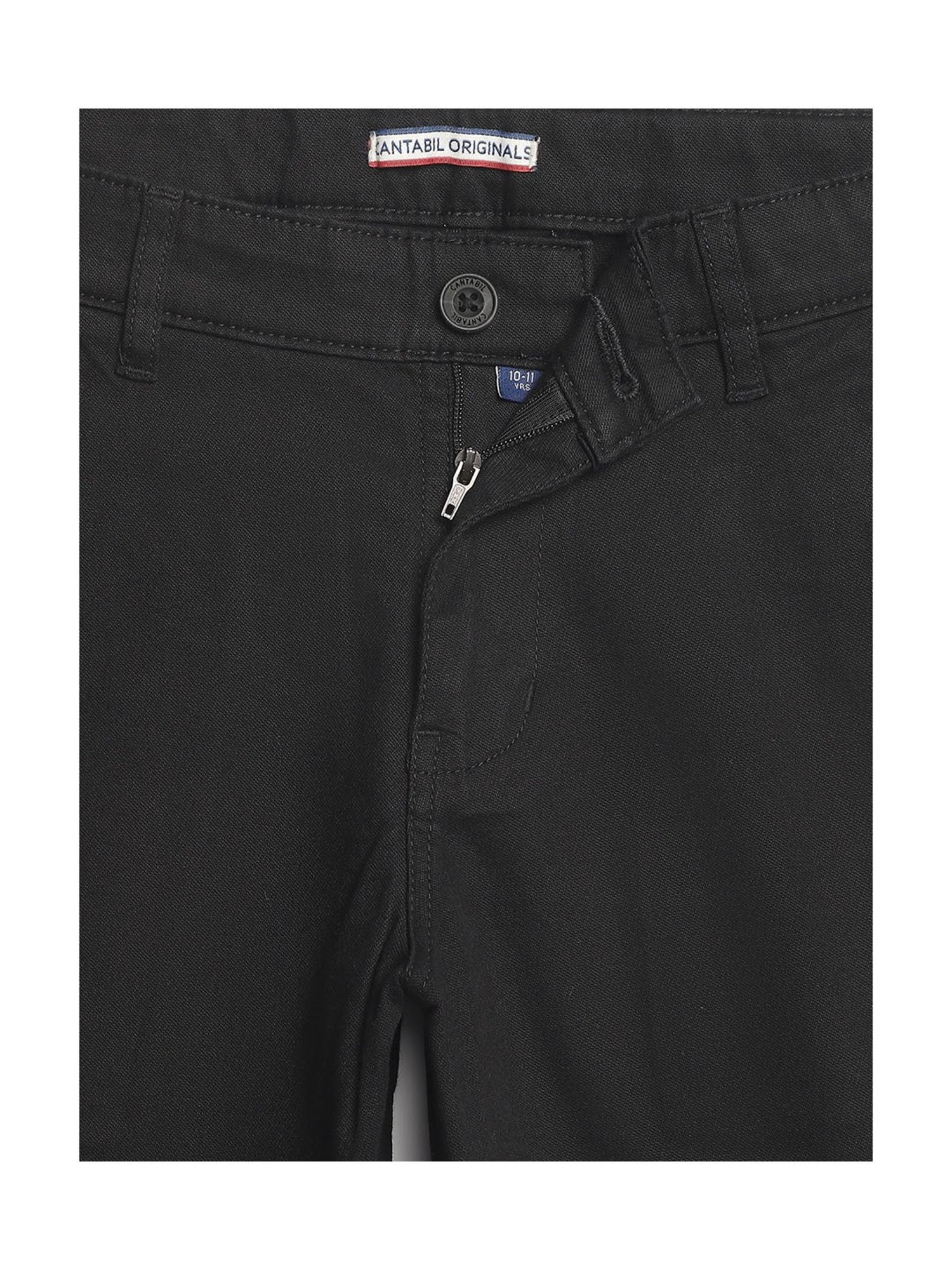 Fame Forever by Lifestyle Boys Tan Cotton Regular Fit Pants