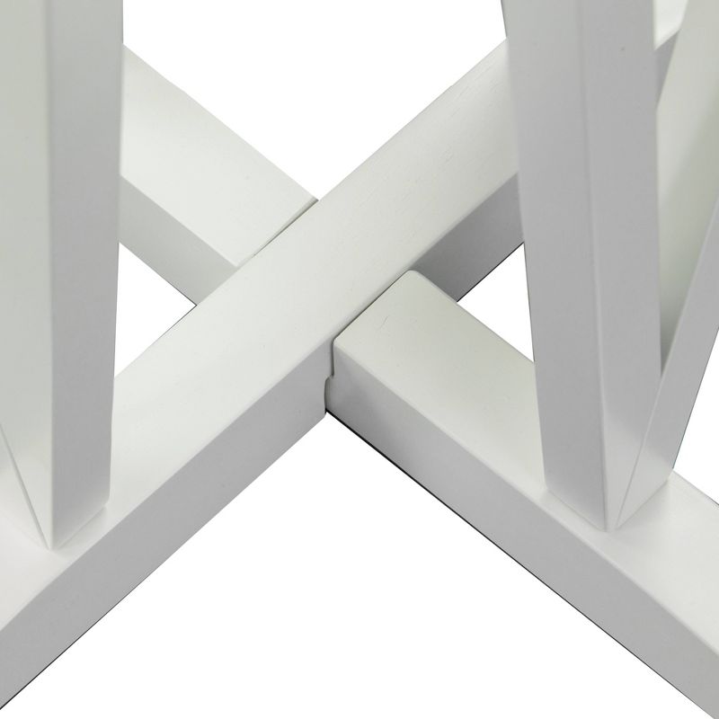 Divya Bar Height Table White - Aiden Lane