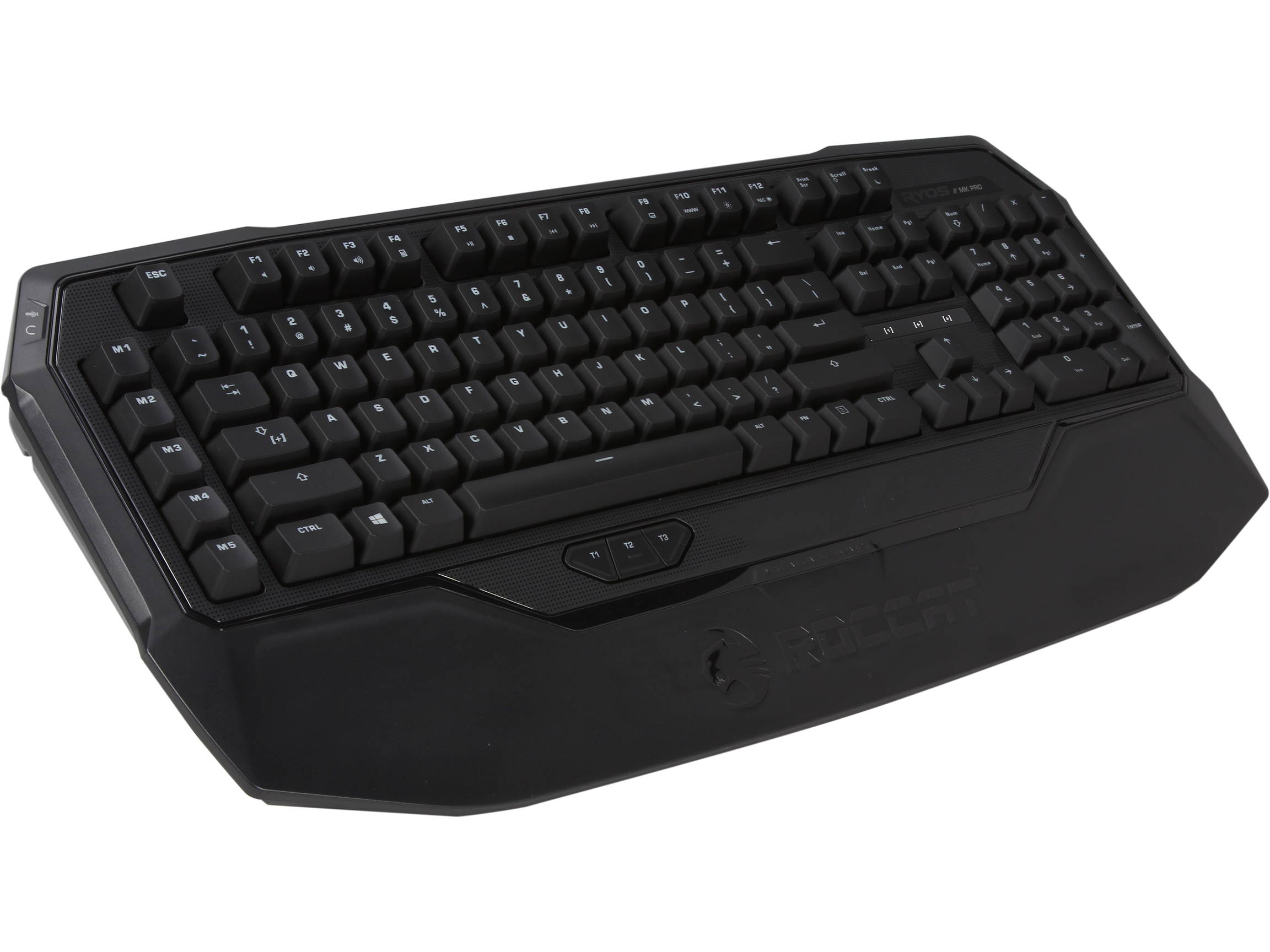 ROCCAT ROC-12-851-BK Ryos MK Pro Mechanical Keyboard with Per-key Illumination - Black Cherry MX Key Switch