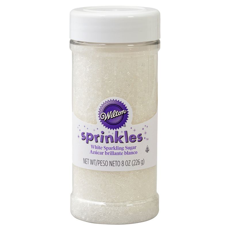 Wilton Gold, Silver and White Sugars - 3oz