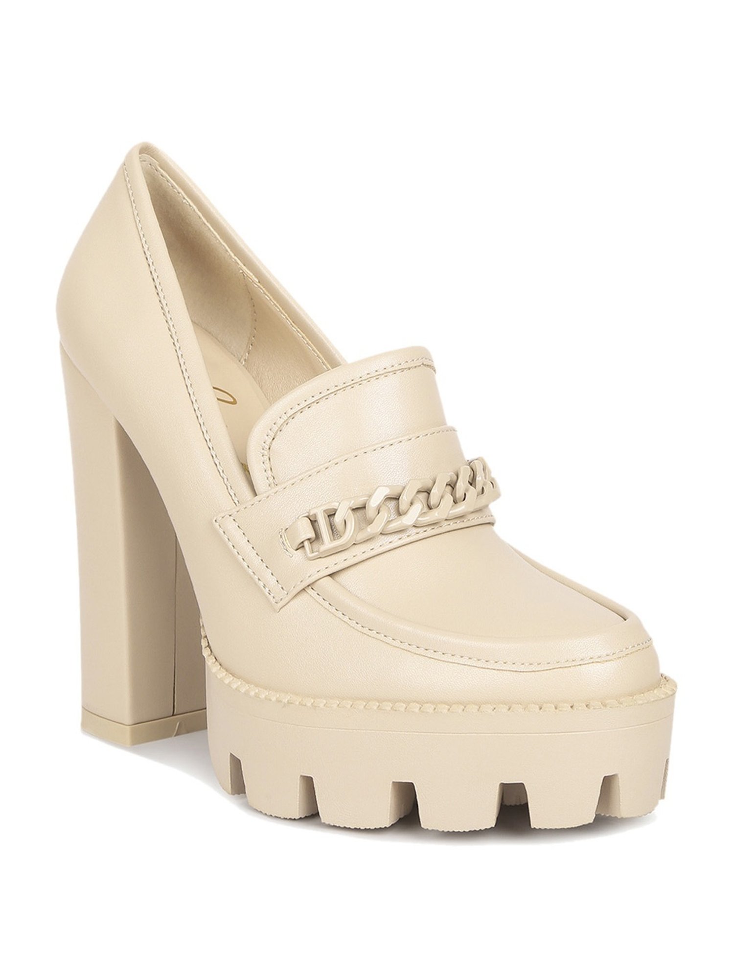 London Rag Women's Beige Casual Loafers