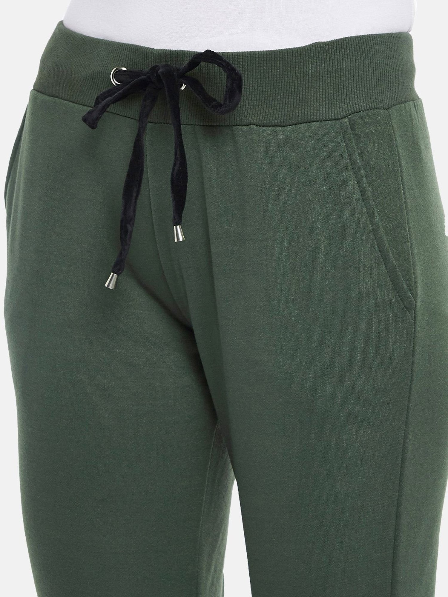 ISU Olive Regular Fit Joggers