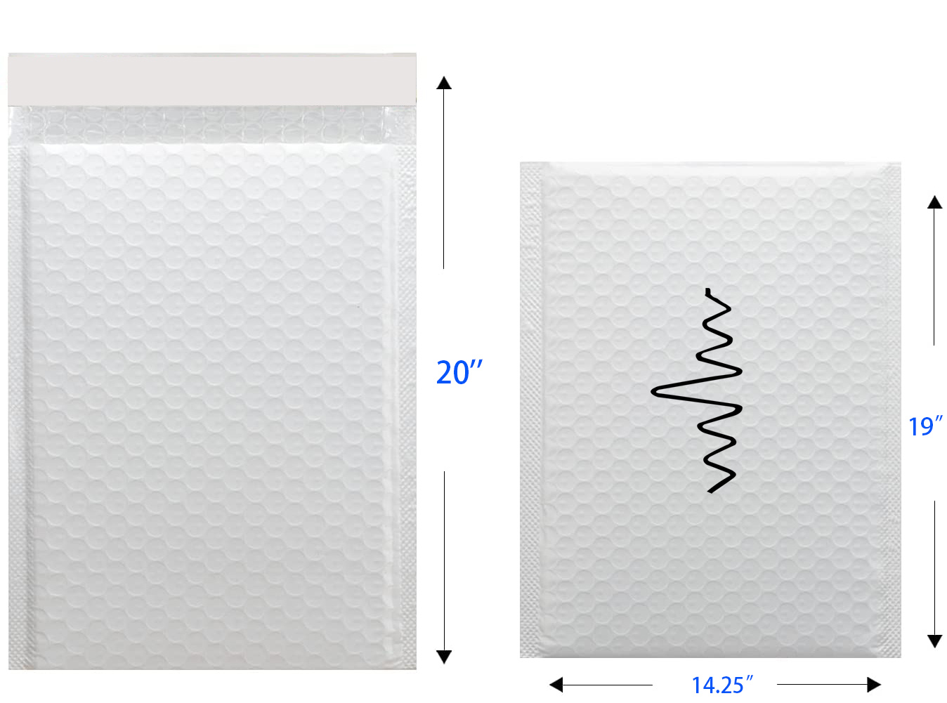 RHINO #7 14.25*20"  Bubble Mailers Padded Envelope 50pcs