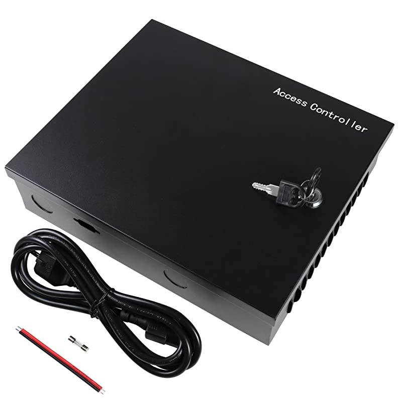 Power Supply Box Input AC110V Output 12VDC including Wiegand 26-40 bit Access Control Board - Transformer with UL-Recognized