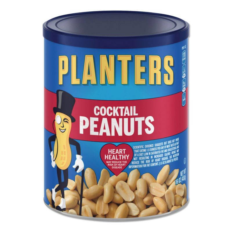 Kraft Cocktail Peanuts Sea Salt 16 oz. Can GEN07210