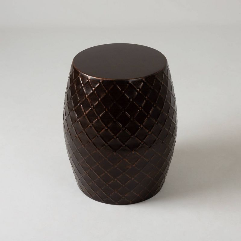 Fiber Clay Patio Garden Stool - Olivia & May