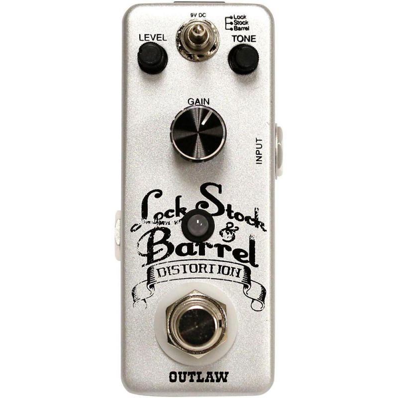 Outlaw Effects Lock-Stock-Barrel Guitar Distoriton Pedal