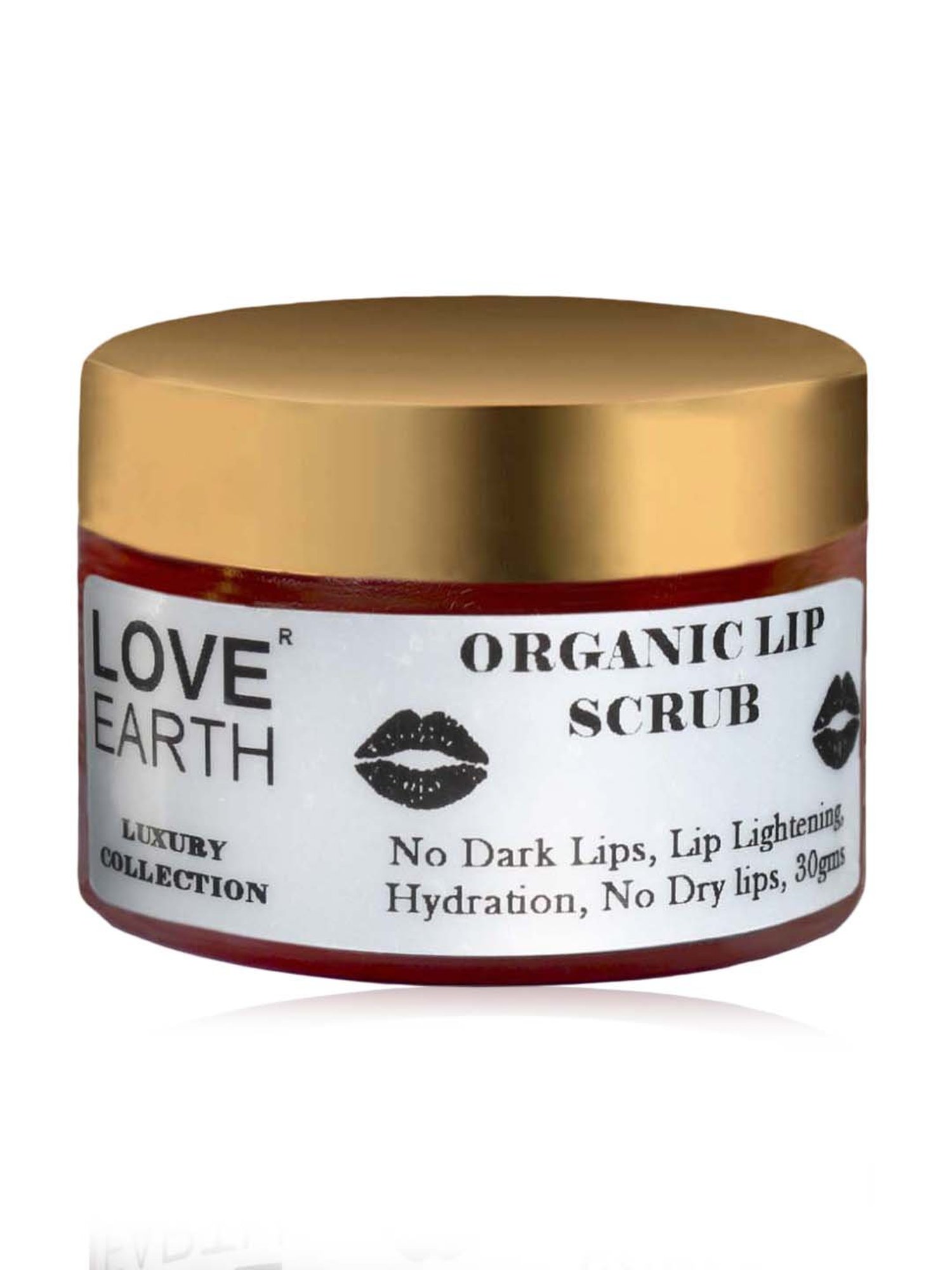 Love Earth Organic Lip Scrub - 30 gm