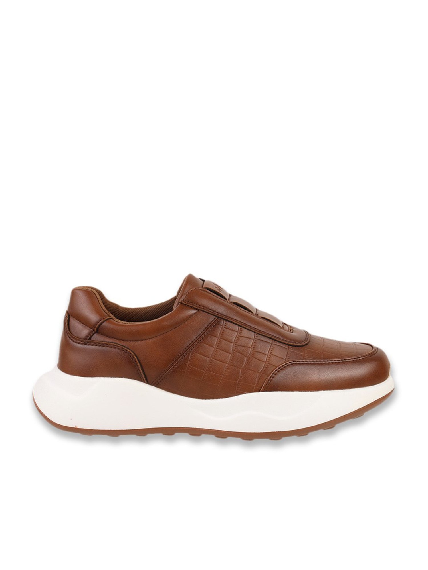 Metro Men's Brown Casual Sneakers