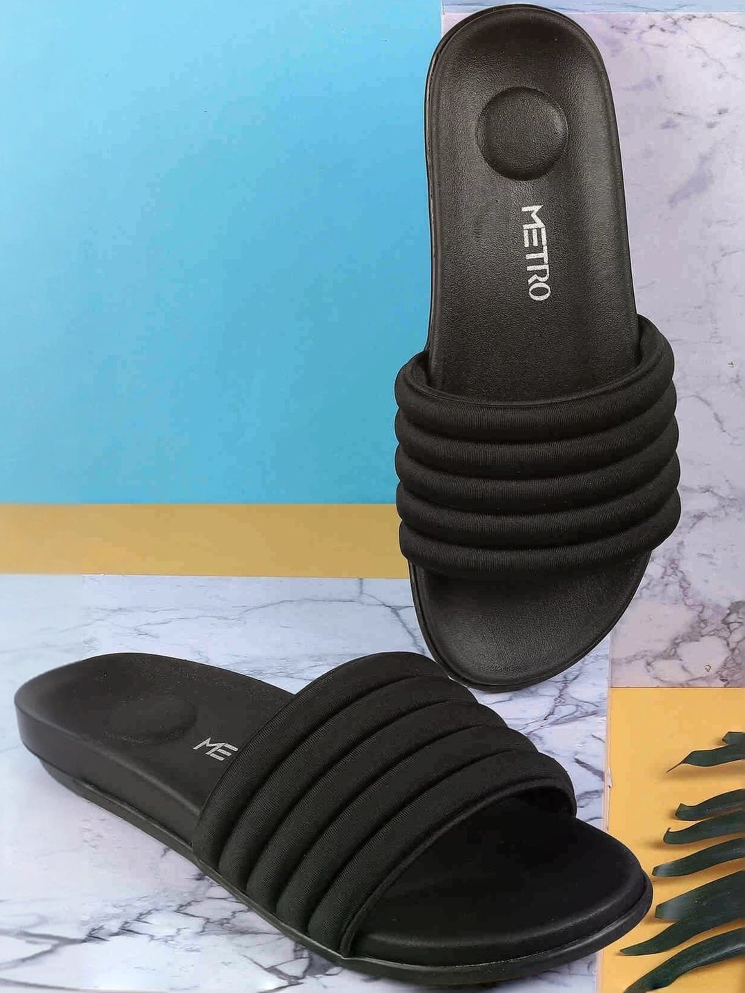 Floatz by Bata Women's  White Flip Flops