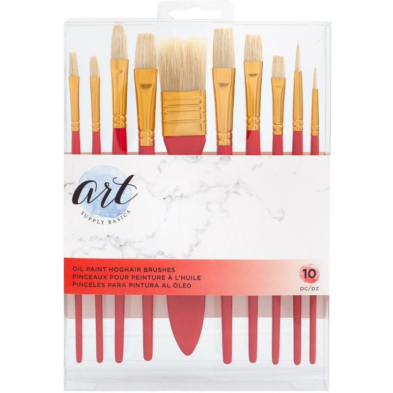 Arteza Paint Brush Art Supply Set - 12 Piece (ARTZ-3865)