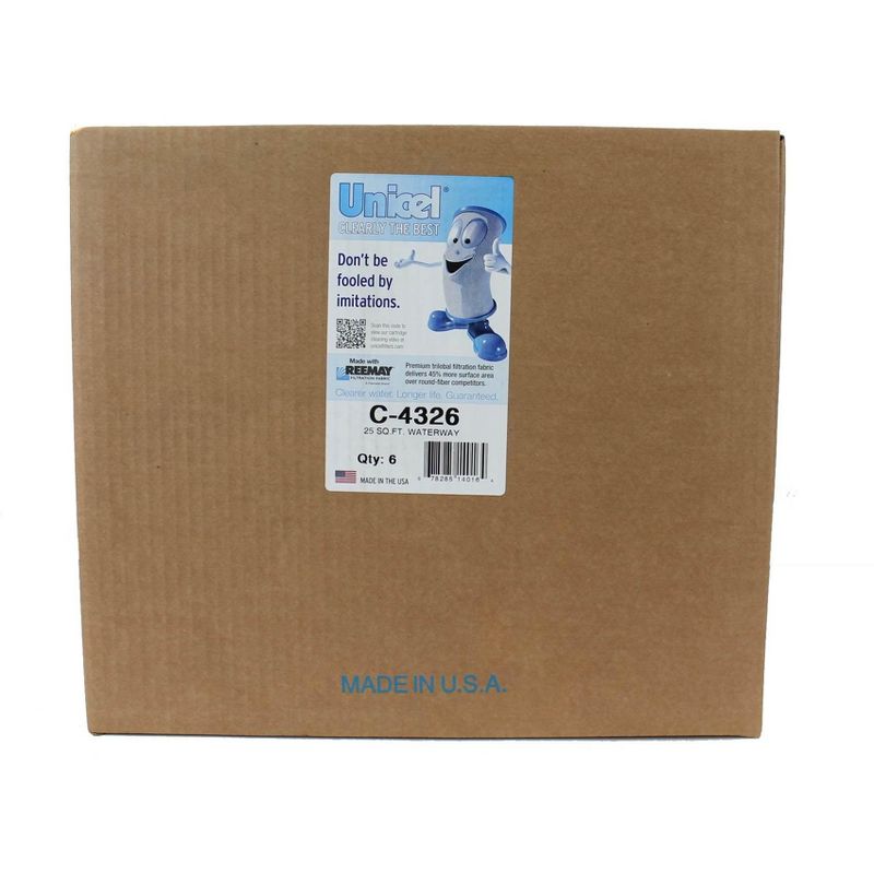 2) Unicel C-4326 Rainbow Waterway Pool Spa Filter Replacement Cartridges C4326
