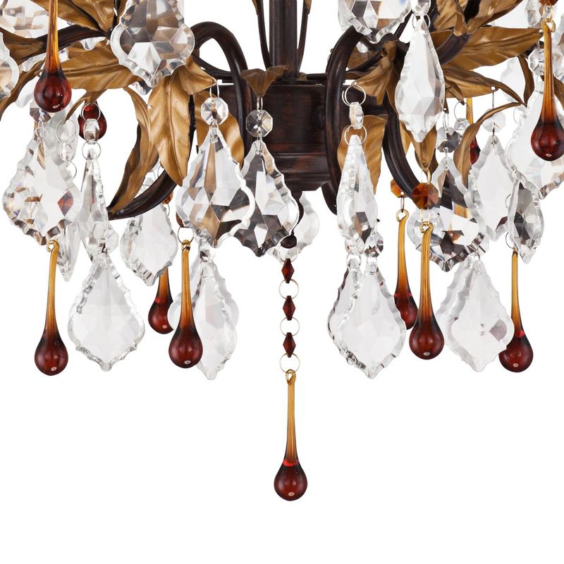 Kathy Ireland Venezia Gold 8-Light 26" Wide Chandelier