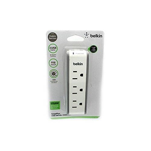 Uninex PS102 RF Remote Control Power Managed 6-Outlet Energy Controlled Surge Protector, Eliminates Standby Idle Electricity Usage, 6-Foot