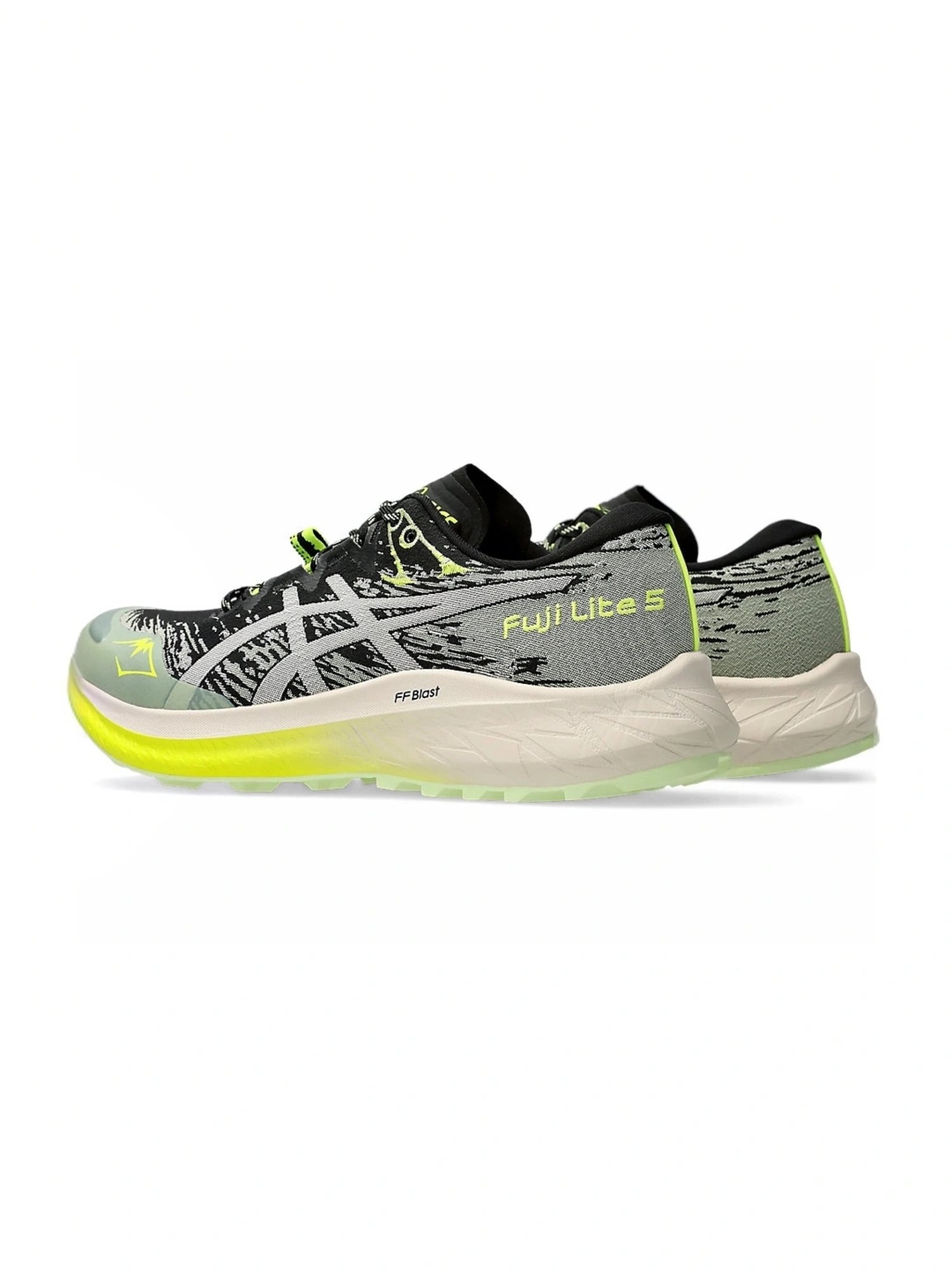 Asics Women's Fuji Lite 5 Black Running Shoes