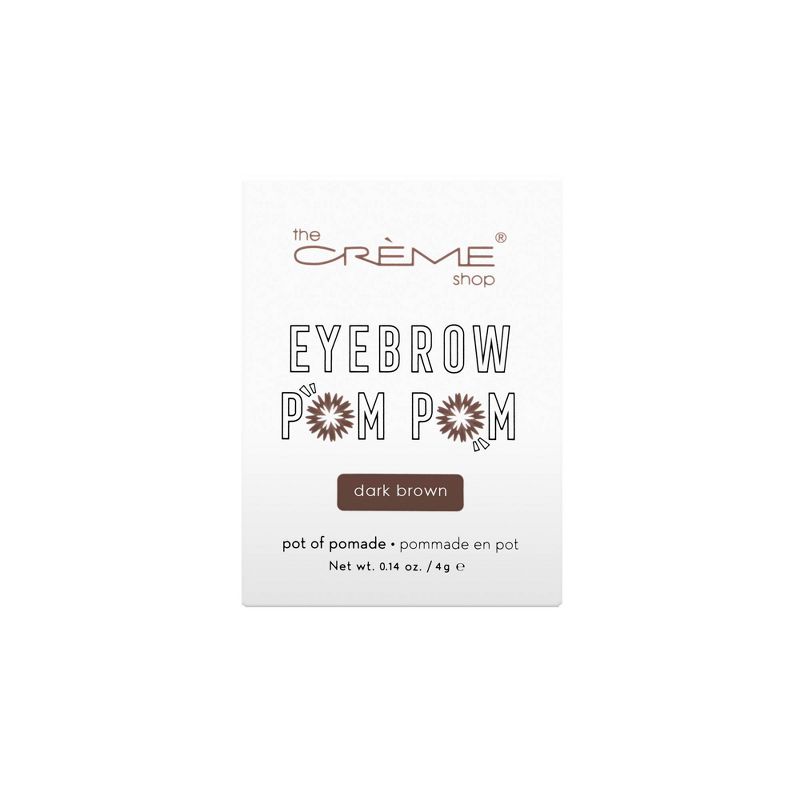 The Crème Shop Eyebrow Pom Pom Dark Brown