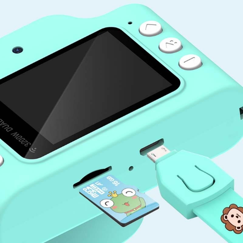 C2-JXJR Children 24MP WiFi Fun Cartoon HD Digital Camera Educational Toys, Style:Standard Version