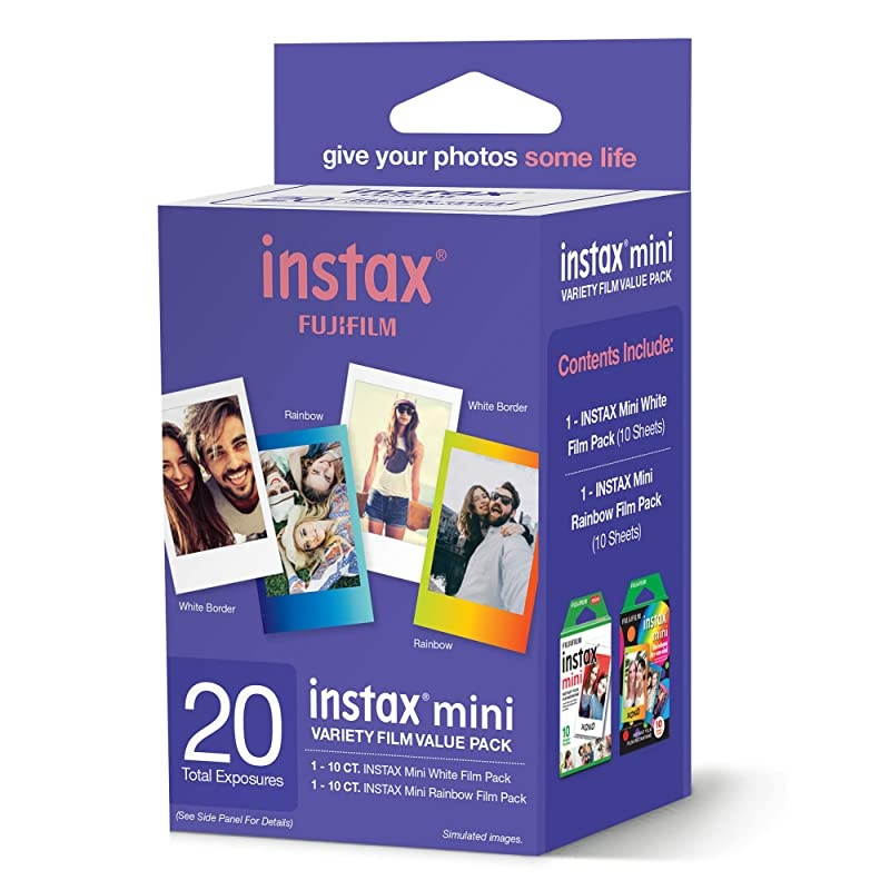 Instax Mini Variety Film Value Pack 20 Count