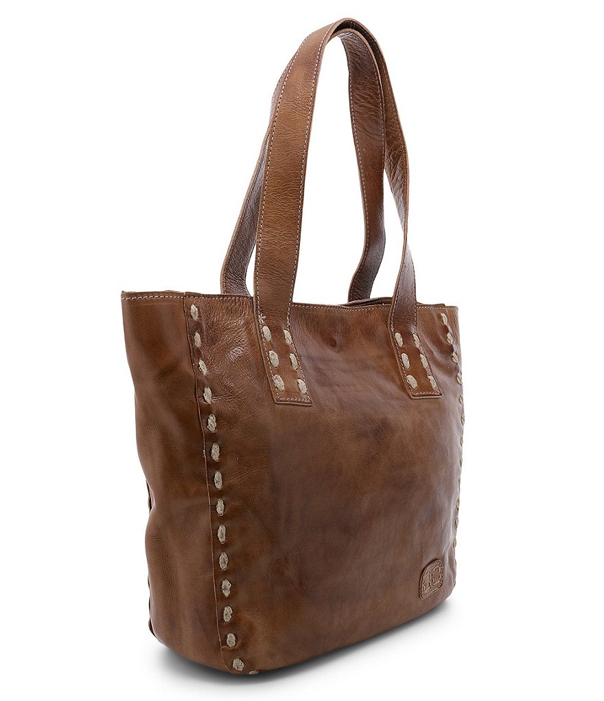 Bed Stu Stevie Leather Pick Stitch Tote Bag