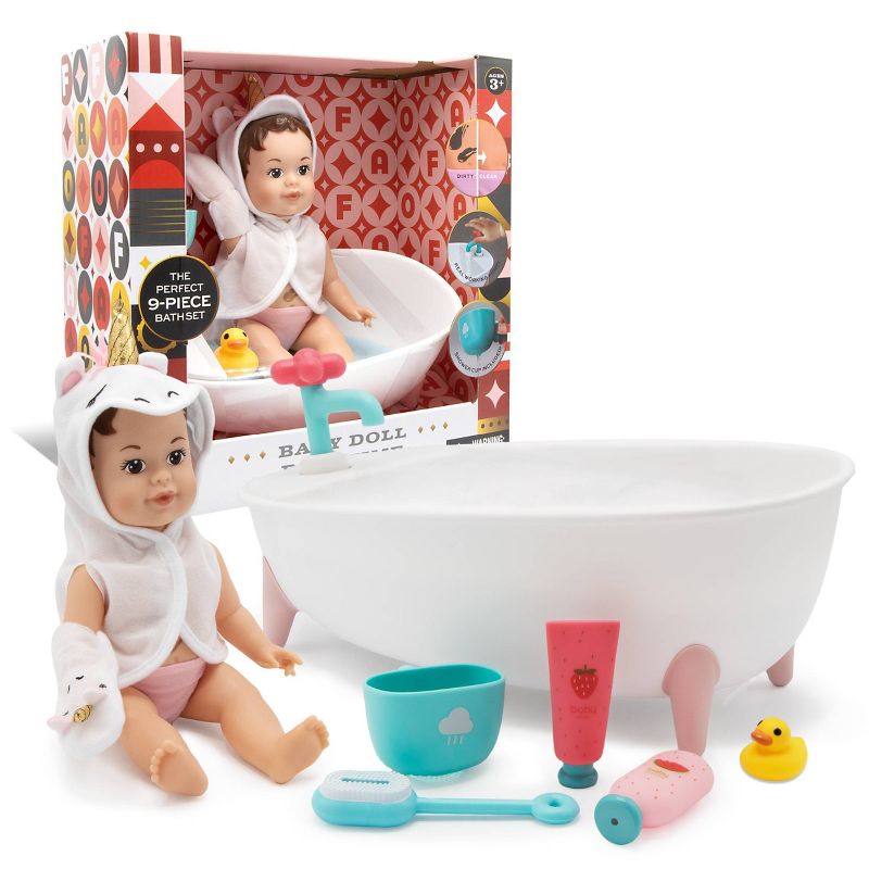 FAO Schwarz Baby Doll Bathtime Bubble Bath Set