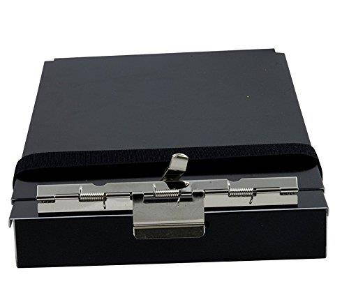 Saunders Black Recycled Aluminum Citation Holder &ndash; Eco-Friendly Office Supply, Corrosion Resistant, Lightweight Clipboard. Stationery Supplies