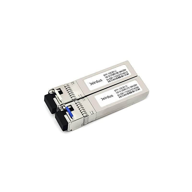 for Cisco SFP-10G-LR, 10G SFP LR SFP+ Transceiver Module, 10GBase-LR (SMF, 1310nm, 10KM, LC, DDM)