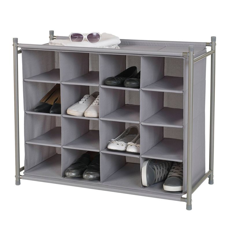 Neatfreak 16 Cubby Stackable Organizer Gray