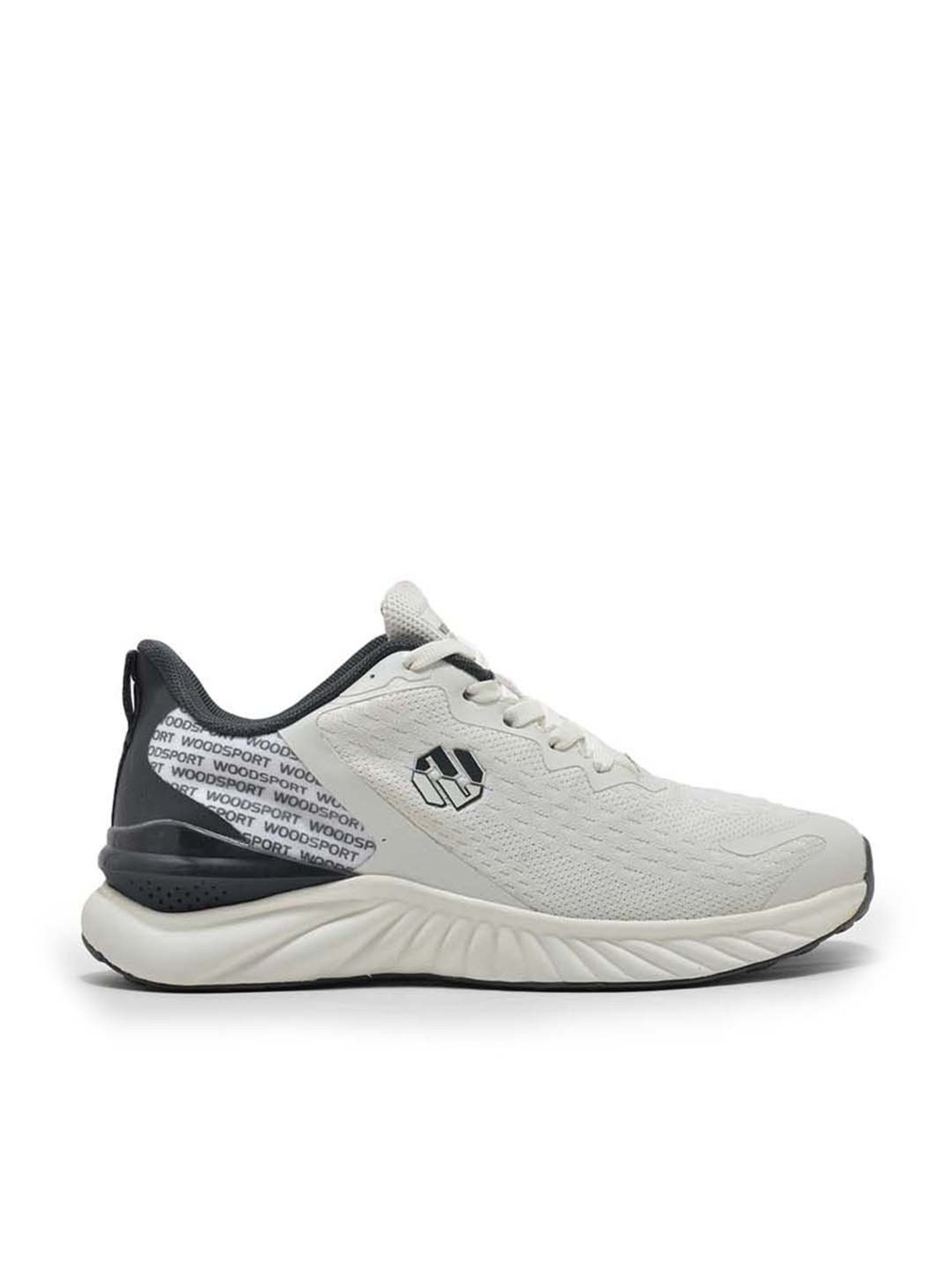 Woodland Men's White Running Shoes