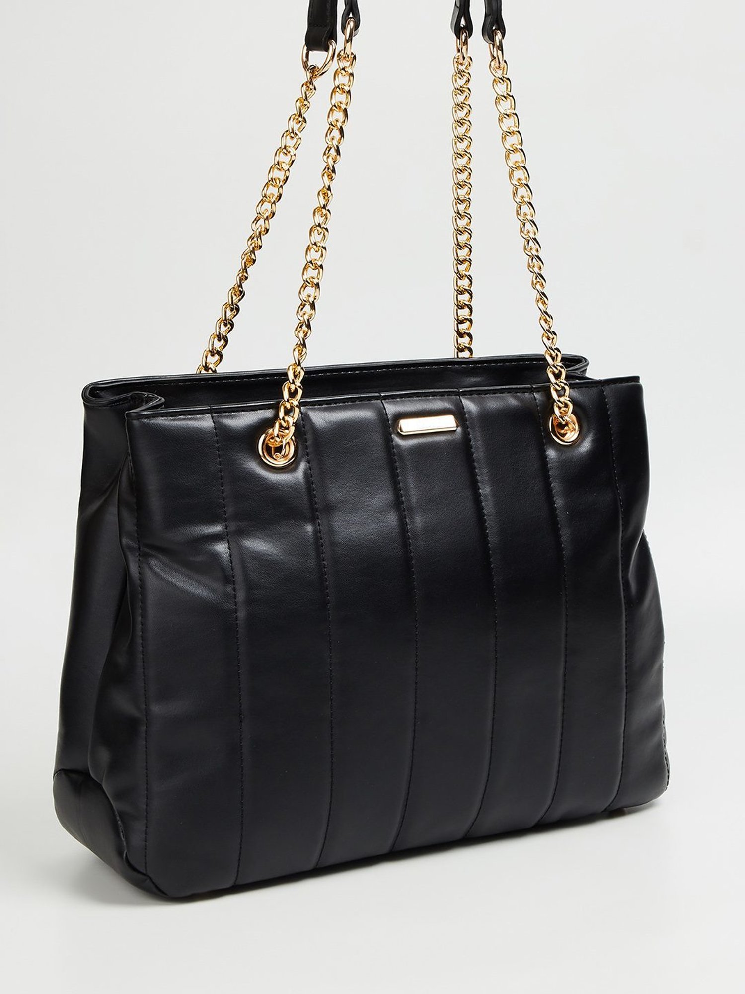 Code by Lifestyle Black Shoulder Bag