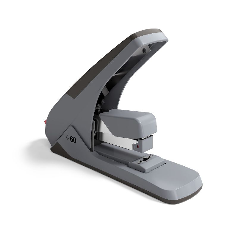 Staples One-Touch High-Capacity Flat-Stack Stapler 60 Sht Capacity Blk/Gray TR58490
