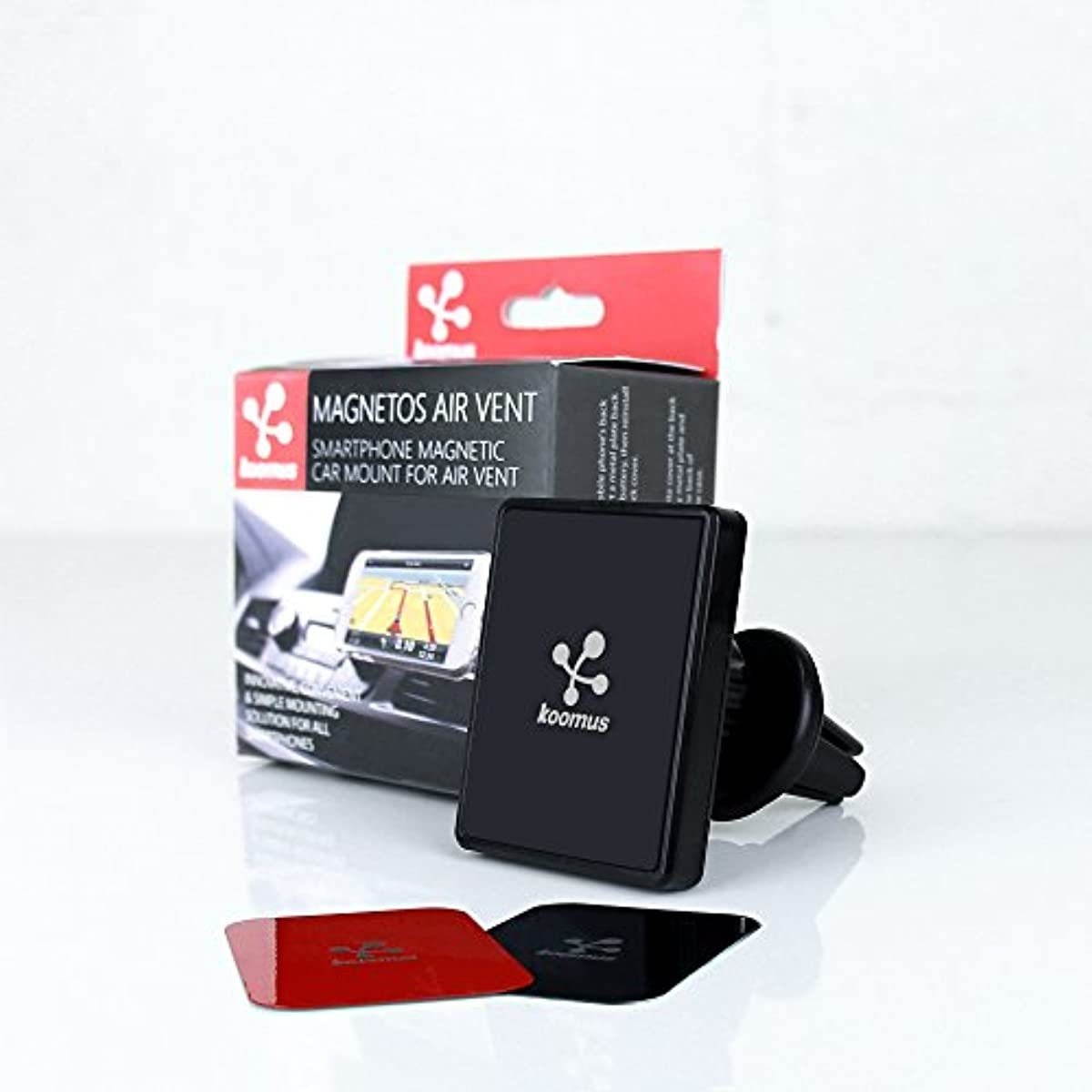 Koomus Magnetos Universal Air Vent Magnetic Cradle-Less Smartphone Car Mount Holder