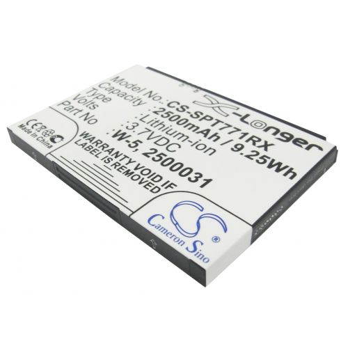 2500mAh W-5 Battery for AT&T Unite (AC770S), UNITE-344B Mobile WiFi Hotspot