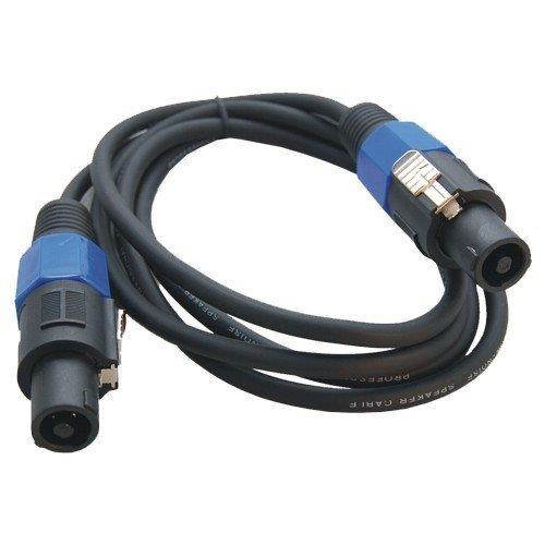 HQRP 6ft Speakon to Speakon (M/M) Cable for Aguilar DB 112 NT / DB 212 / DB 410 / GS 112 / SL 112 Bass Amplifier Cabinet plus HQRP Coaster