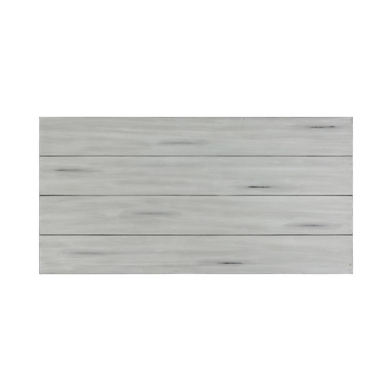 1 Open Shelf Wooden Coffee Table with X Shaped Accents White - Benzara