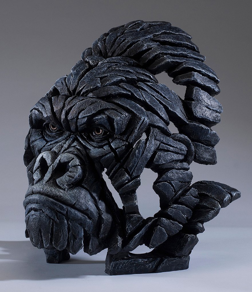 Edge Sculpture by Enesco Gorilla Bust
