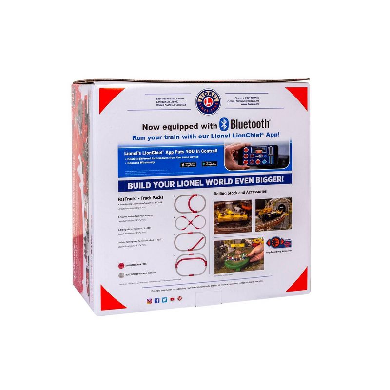 Lionel Disney Christmas LionChief Train Set with Bluetooth