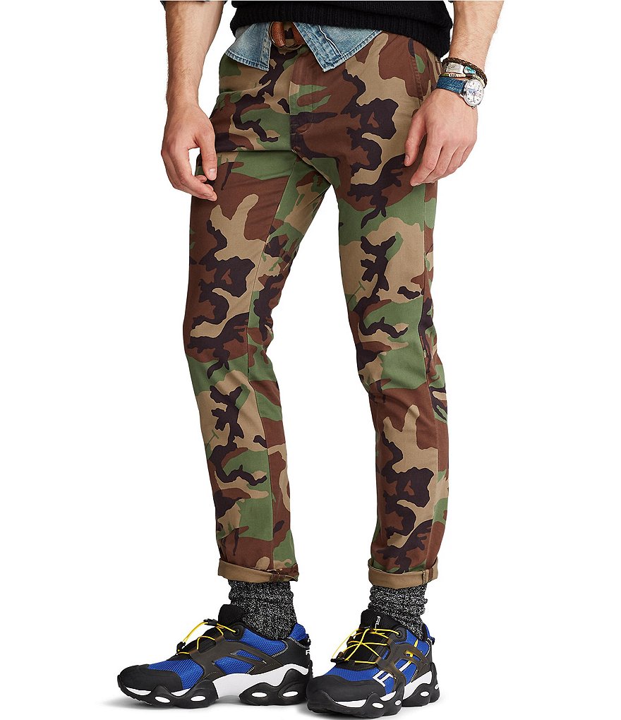 Polo Ralph Lauren Camo Stretch Slim-Fit Chino Pants